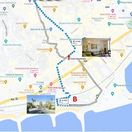 Appartement Twins San Remo
